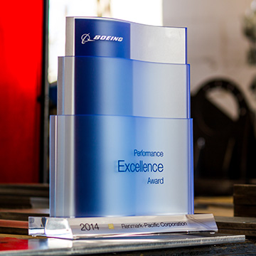 Boeing Performance Excellence Award